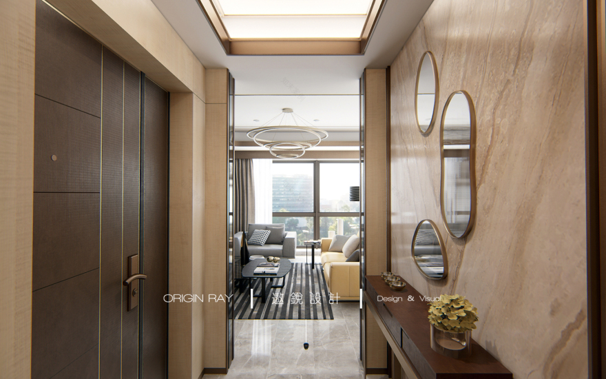 万科翡翠滨江精装设计,梁志天团队打造,UE4 引擎展示软装魅力-36