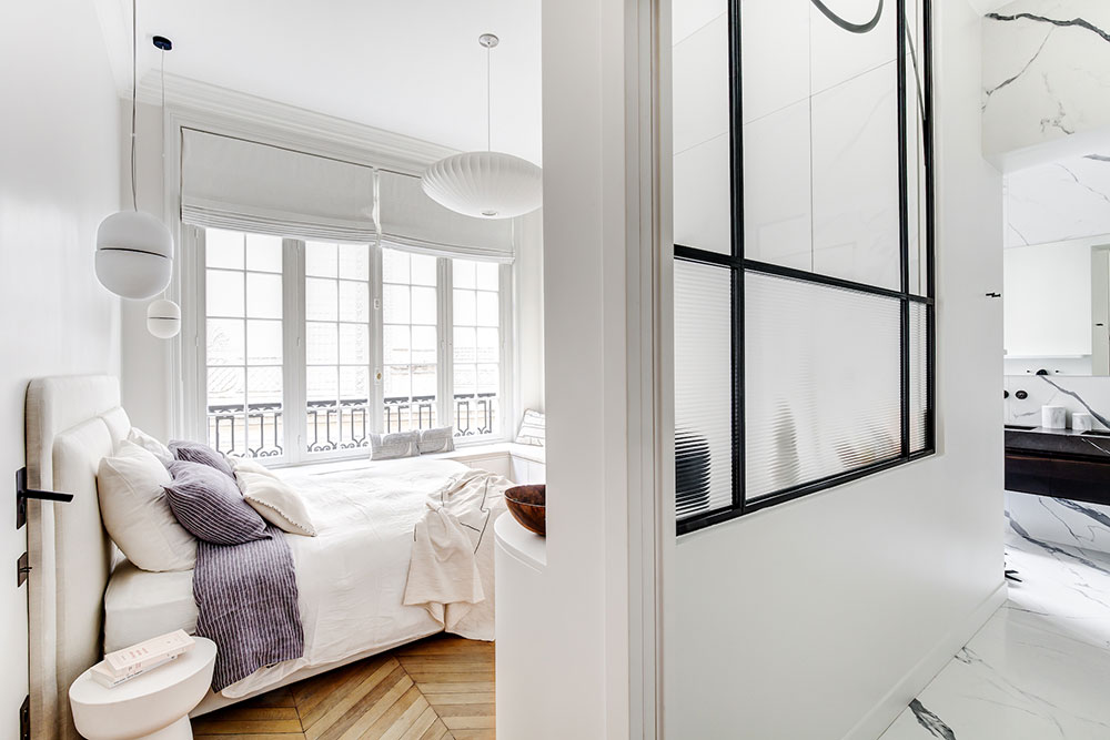 巴黎时尚公寓 | 古典与现代的完美结合-18