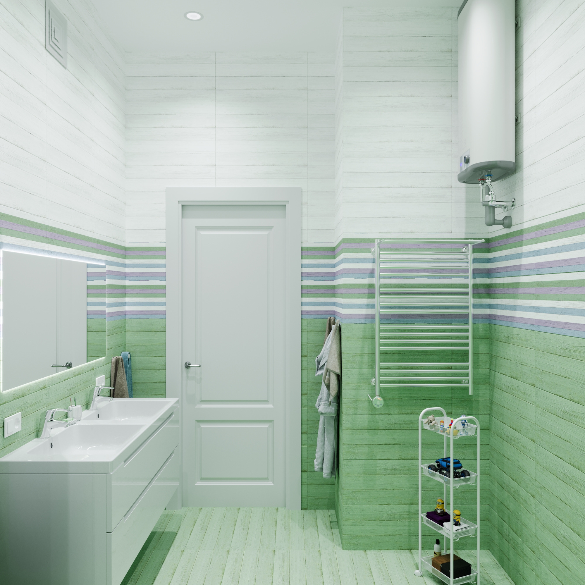 儿童浴室可视化设计丨Легаев Д.Е.-3