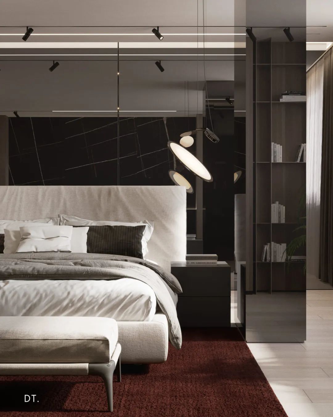 自然主义轻奢住宅，原木与艺术的完美融合-33