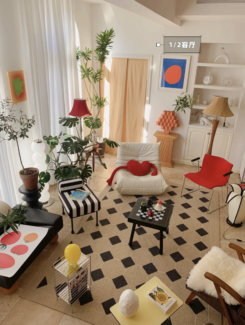 复古混搭之家丨中国南京丨可媛-75