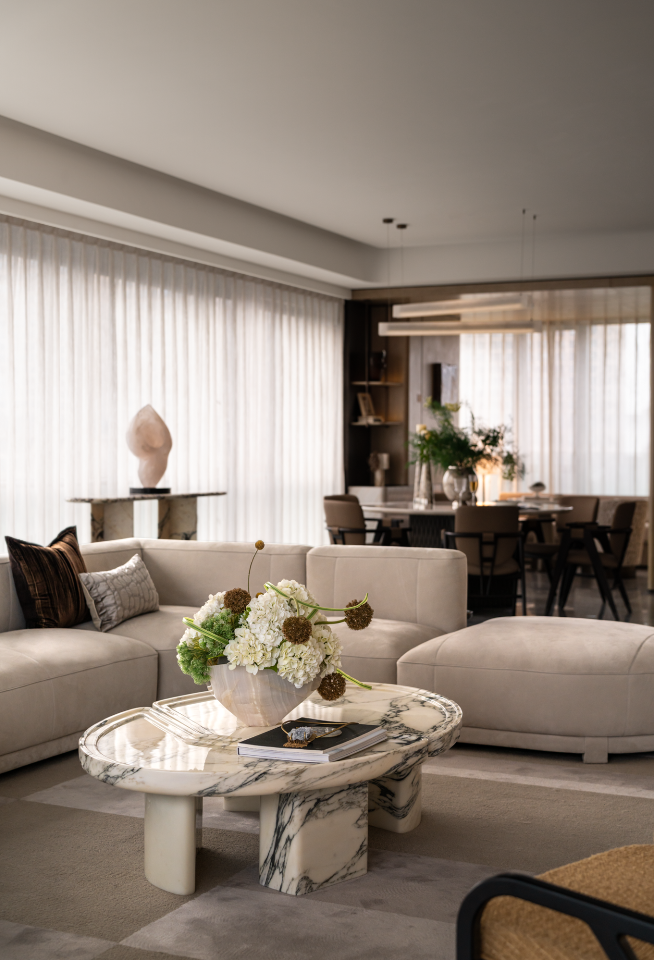 绿城温岭湖境月华246㎡样板间丨中国浙江丨近境制作-5