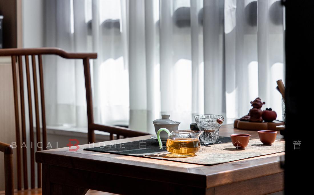 珠海板樟山新中式家居，三代同堂的东方美学之家-85