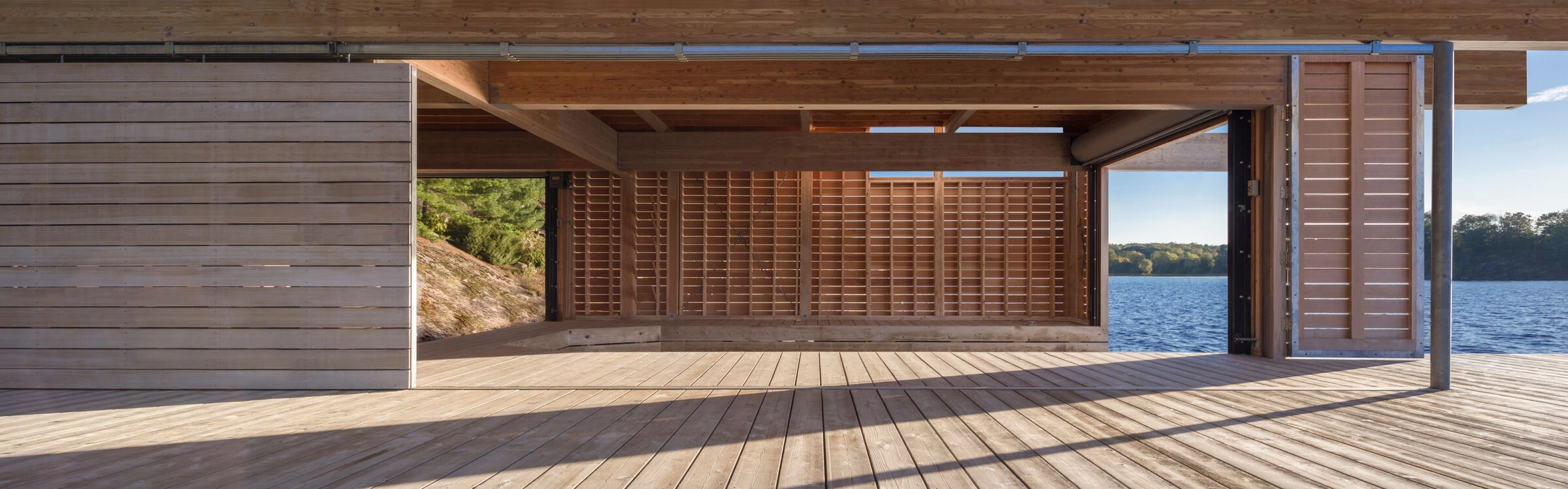 马斯科卡湖船屋丨加拿大丨Turkel Design-11