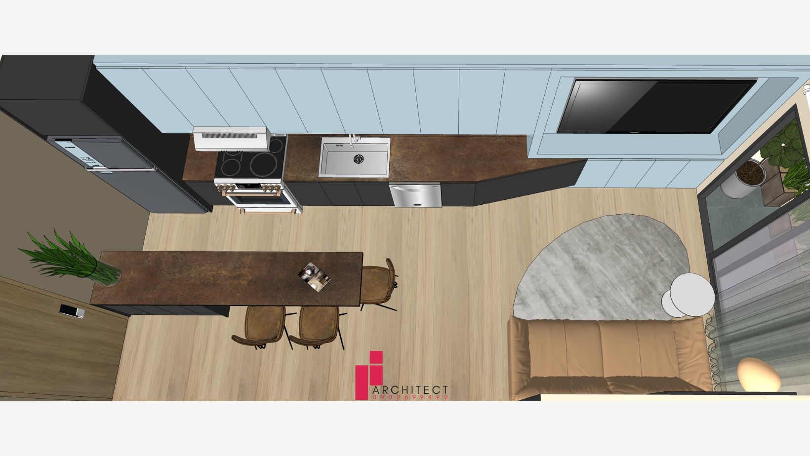 2 bedrooms apartment-3