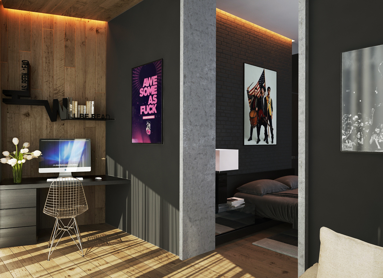 The interiors of the apartment 140 m in the residential complex Mirax park Alexandra Fedorova-7