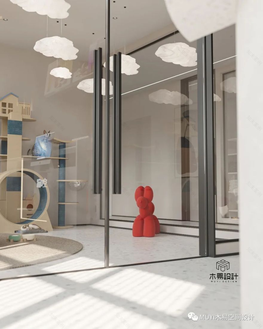 现代网红空中宠物乐园丨中国浙江丨木易空间设计-40