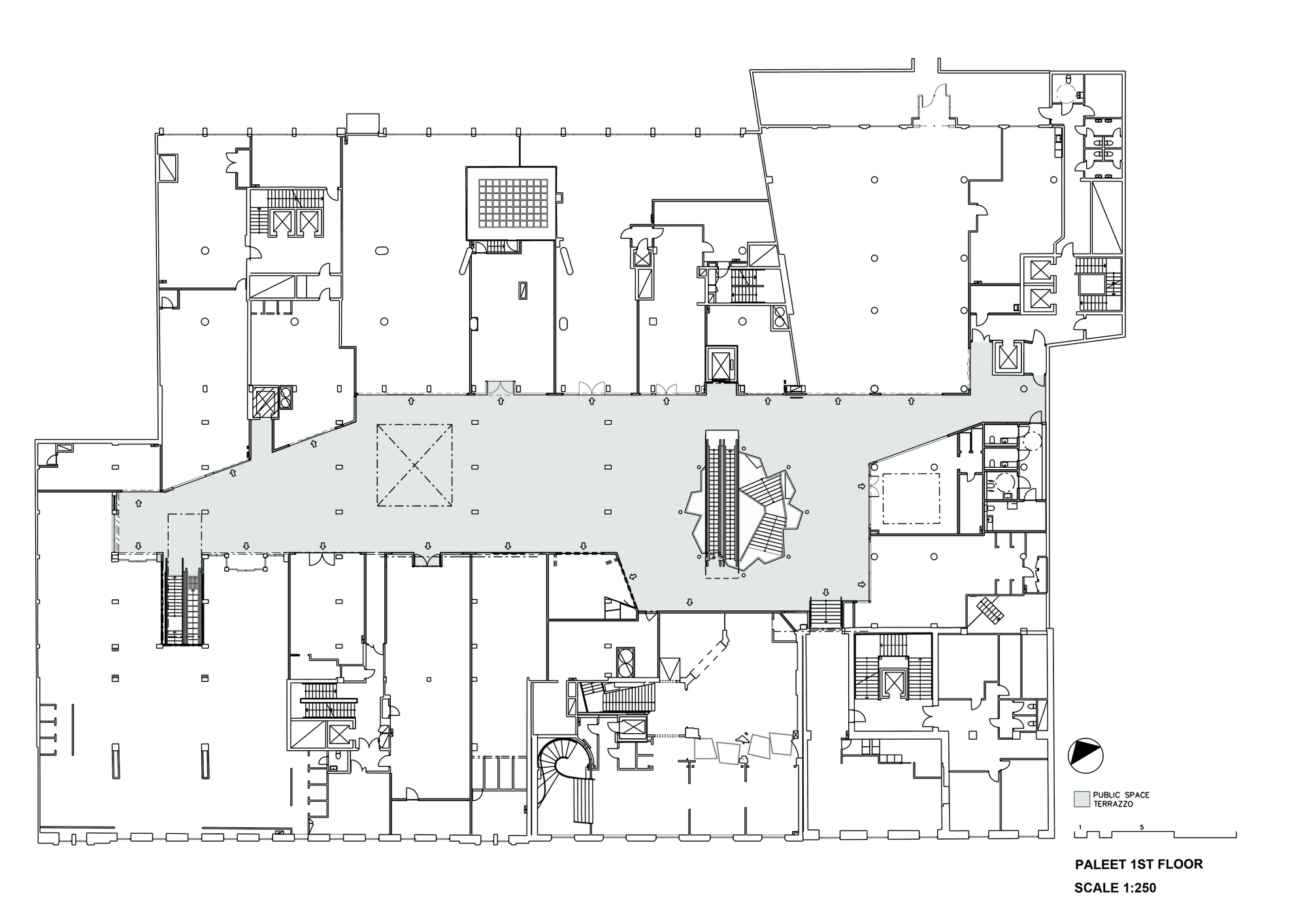 奥斯陆 Paleet 购物中心的现代奢华设计-7