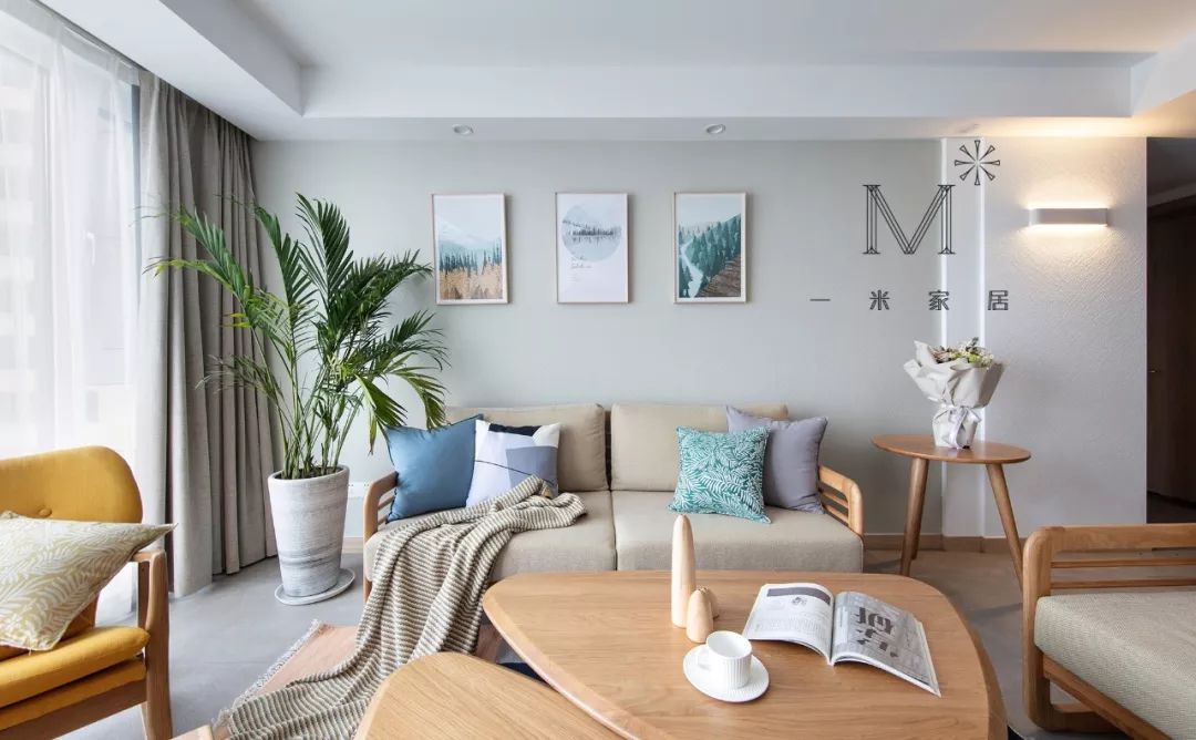 日式自然风，原木与绿植的纯净世界-19