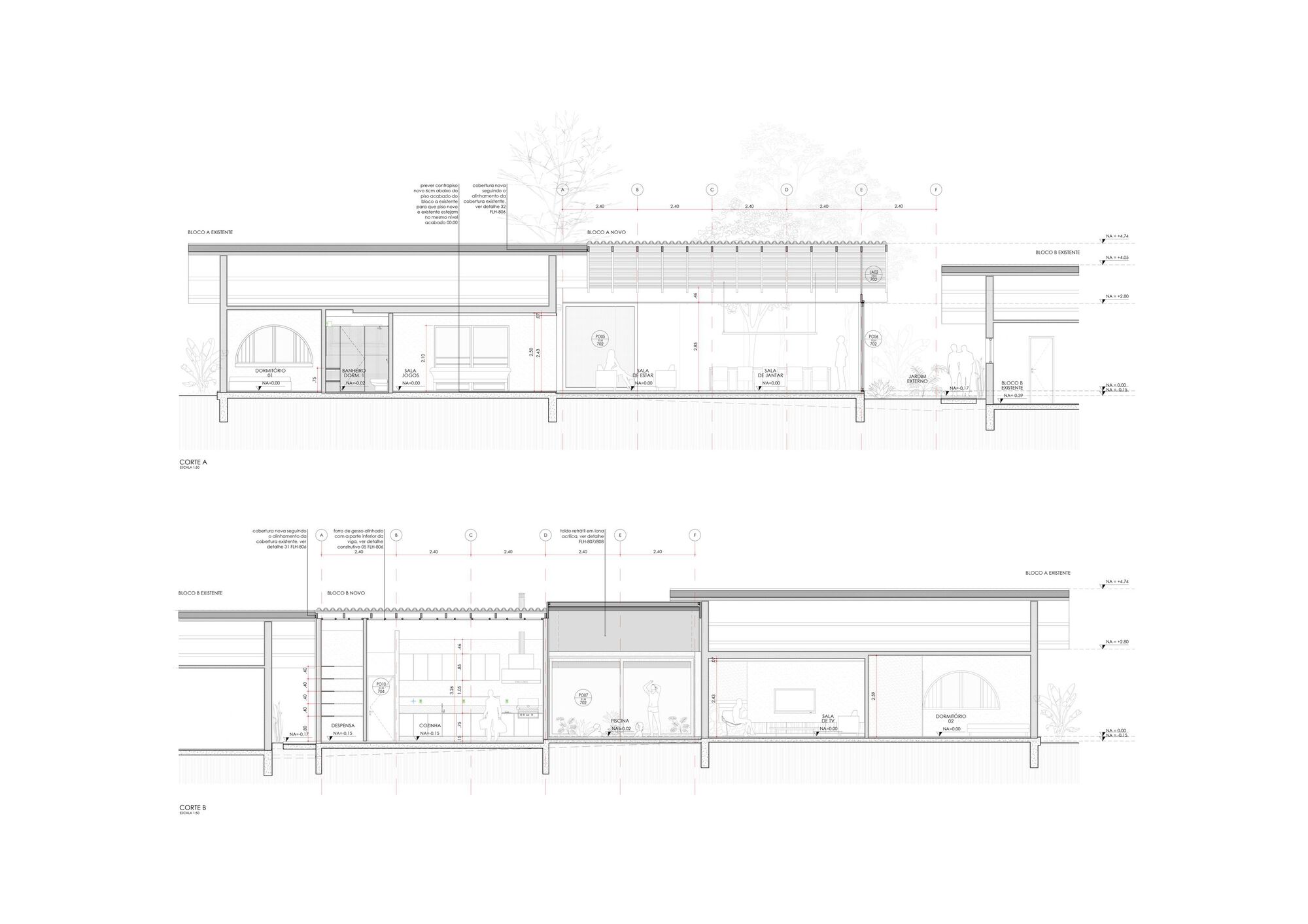 卡帕瓦里之家 E·延伸丨巴西丨VAGA Arquitetura-45