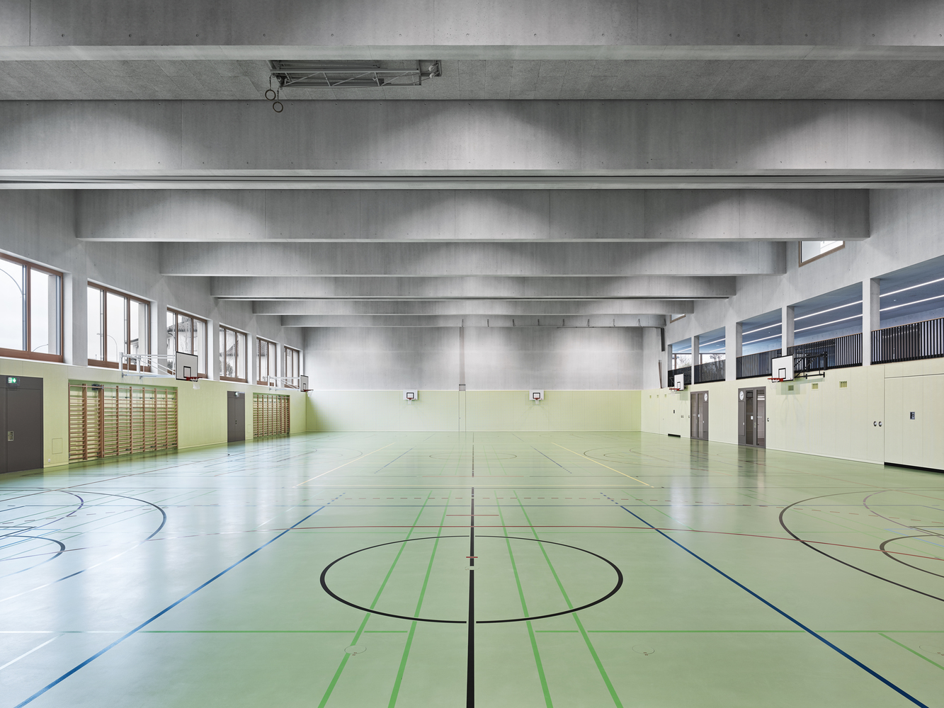 瑞士罗滕堡中学体育大楼-25