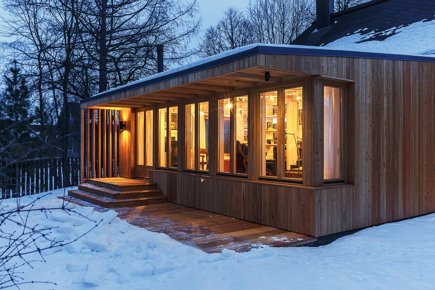 俄罗斯塔鲁萨郊区住宅翻修丨Architectural bureau PROJECT905-68