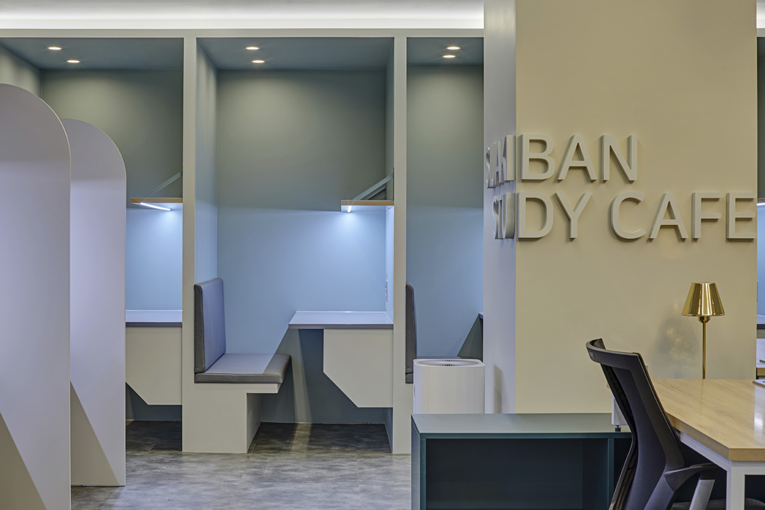 首尔 80 平清新简约工作室-12