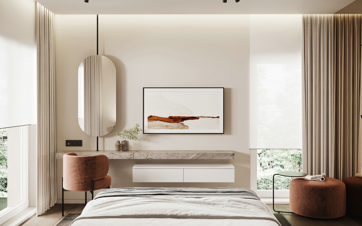 105㎡简约风住宅设计-6