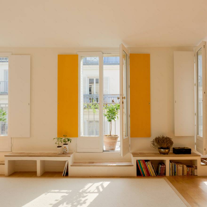 巴黎 65 平米普罗旺斯风迷你公寓 | 阳光与地中海的完美融合-0