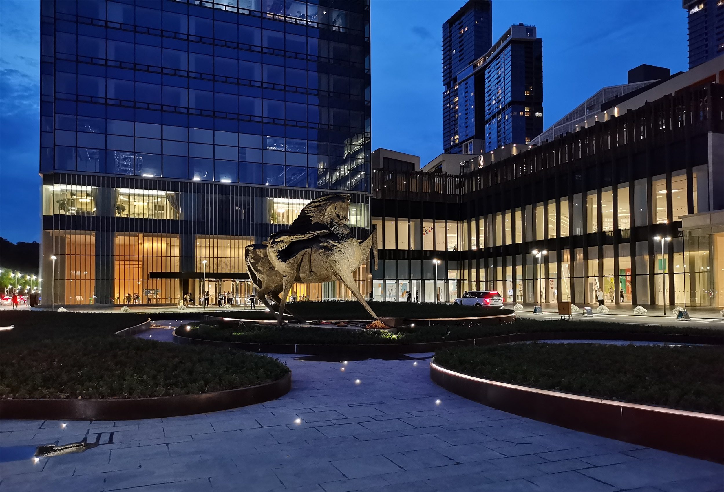 深业上城南广场景观工程-68