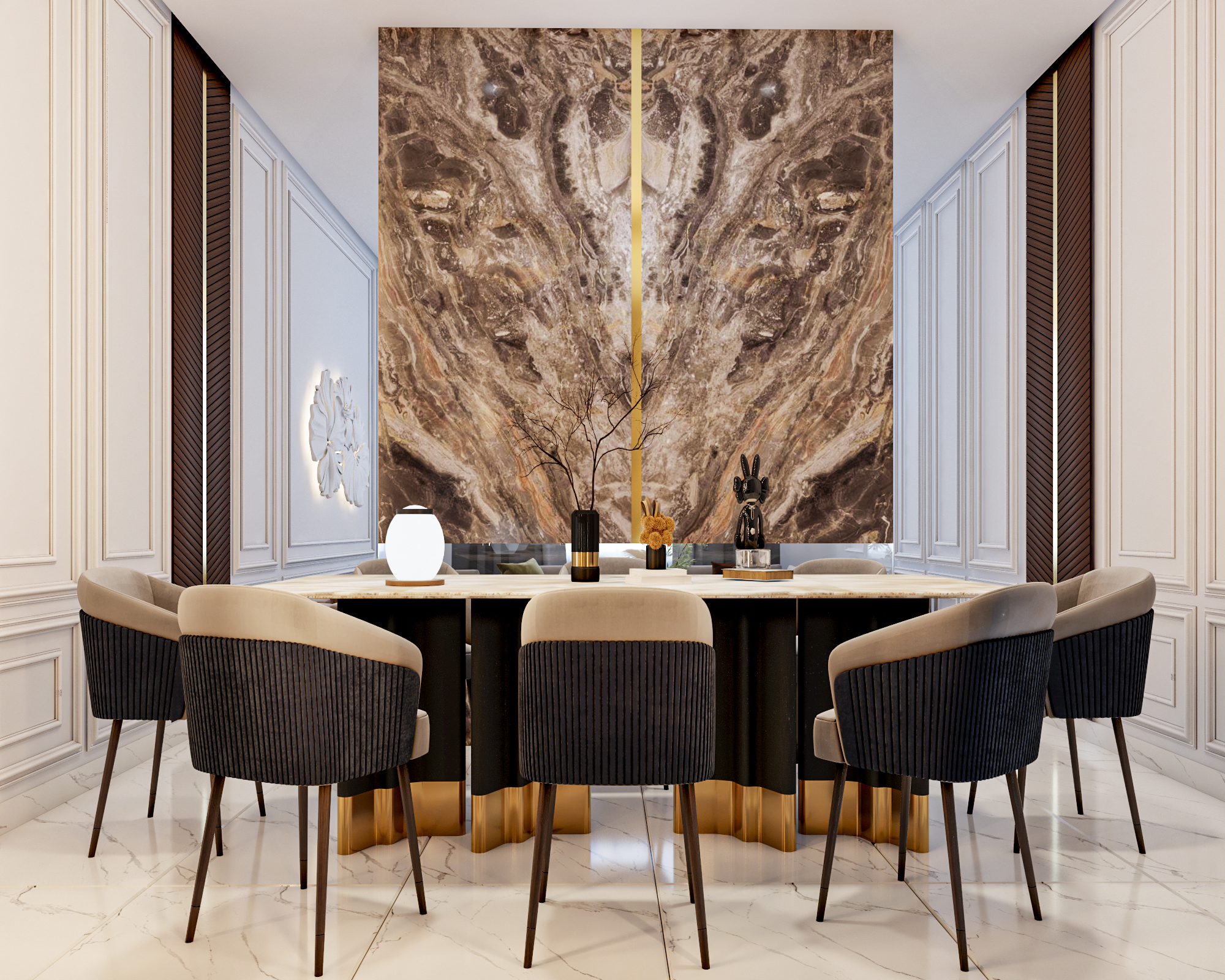 Living Room With Fireplace-2