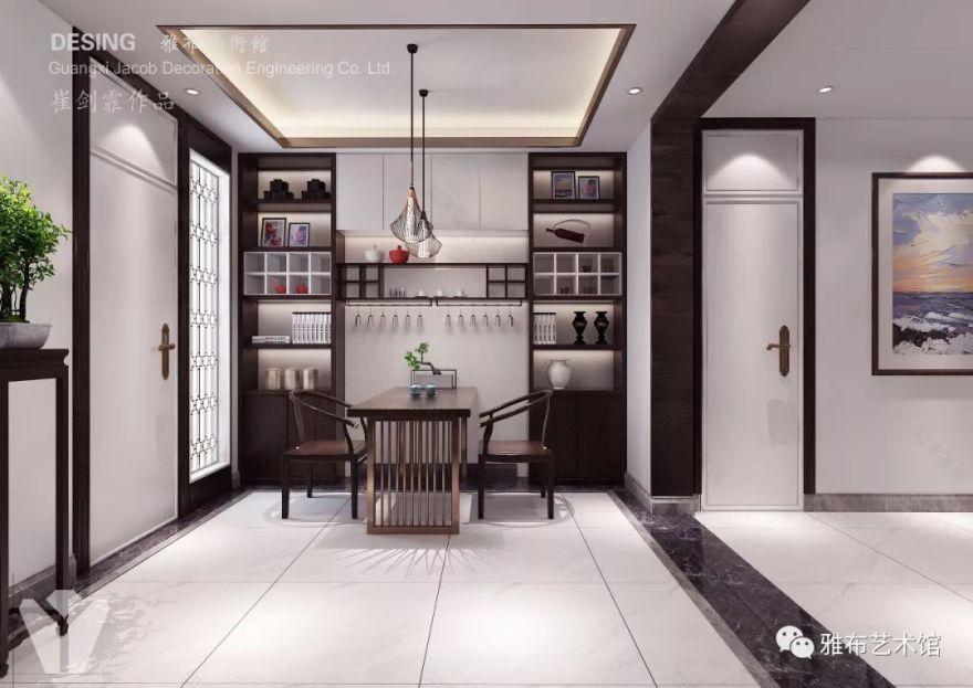 柳州康城楼中楼 | 自然新中式,四代同堂的东方美学之家-16