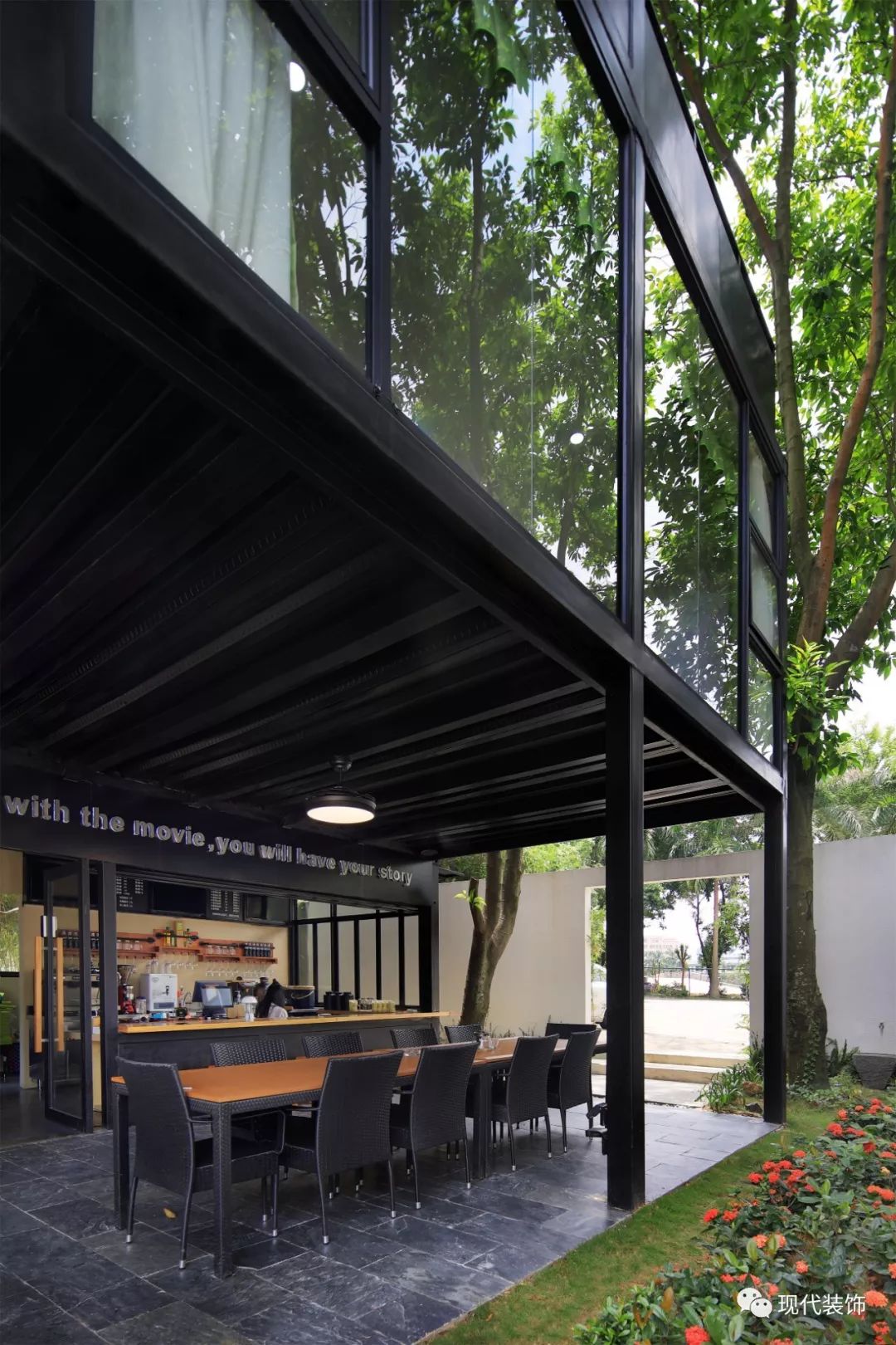 东莞橙果传媒集装箱办公室 | 融入自然的创意空间-8