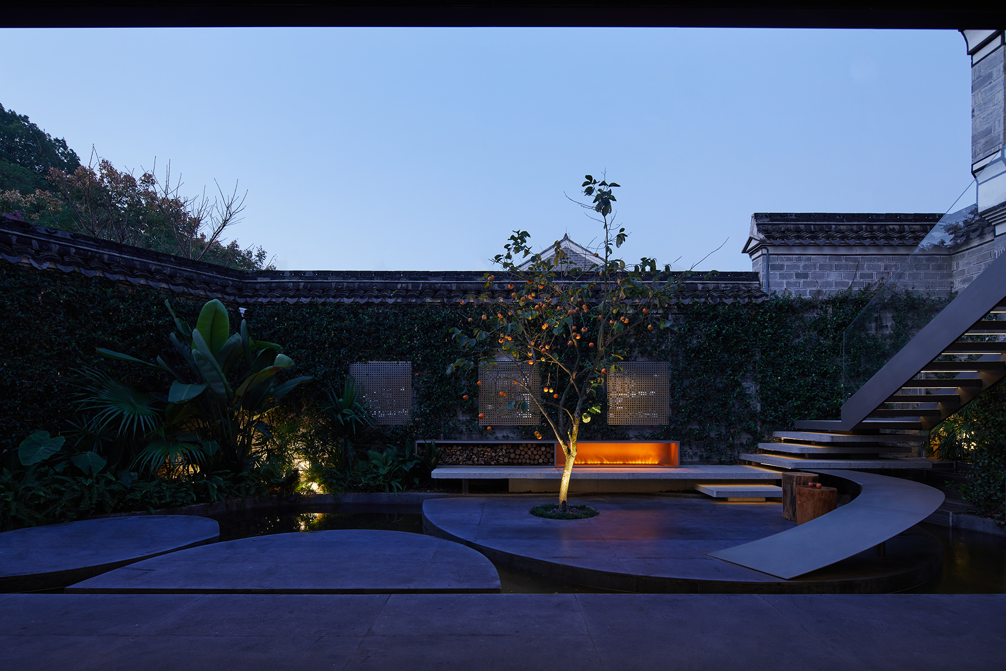 宁波东钱湖山月酒店丨中国宁波丨杭州时上建筑空间设计事务所-33