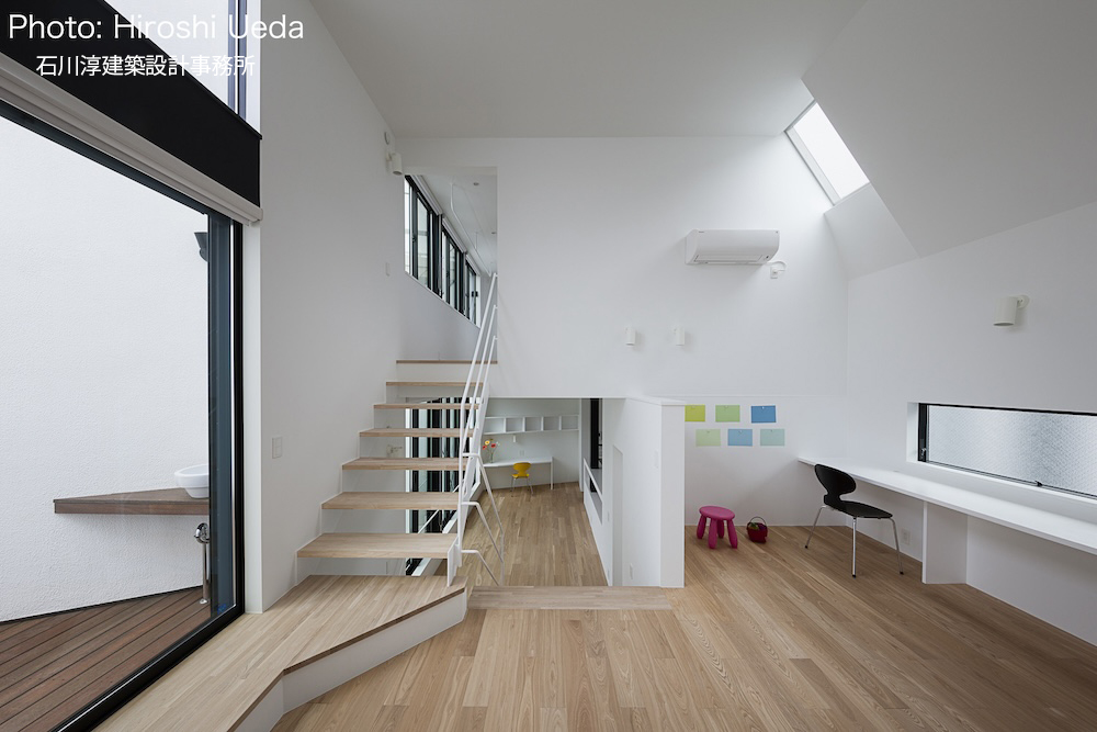 スキップフロアの家　ハコノオウチ13丨日本京都丨石川淳建築設計事務所,アトリエきんぎょばち・石川直子-41