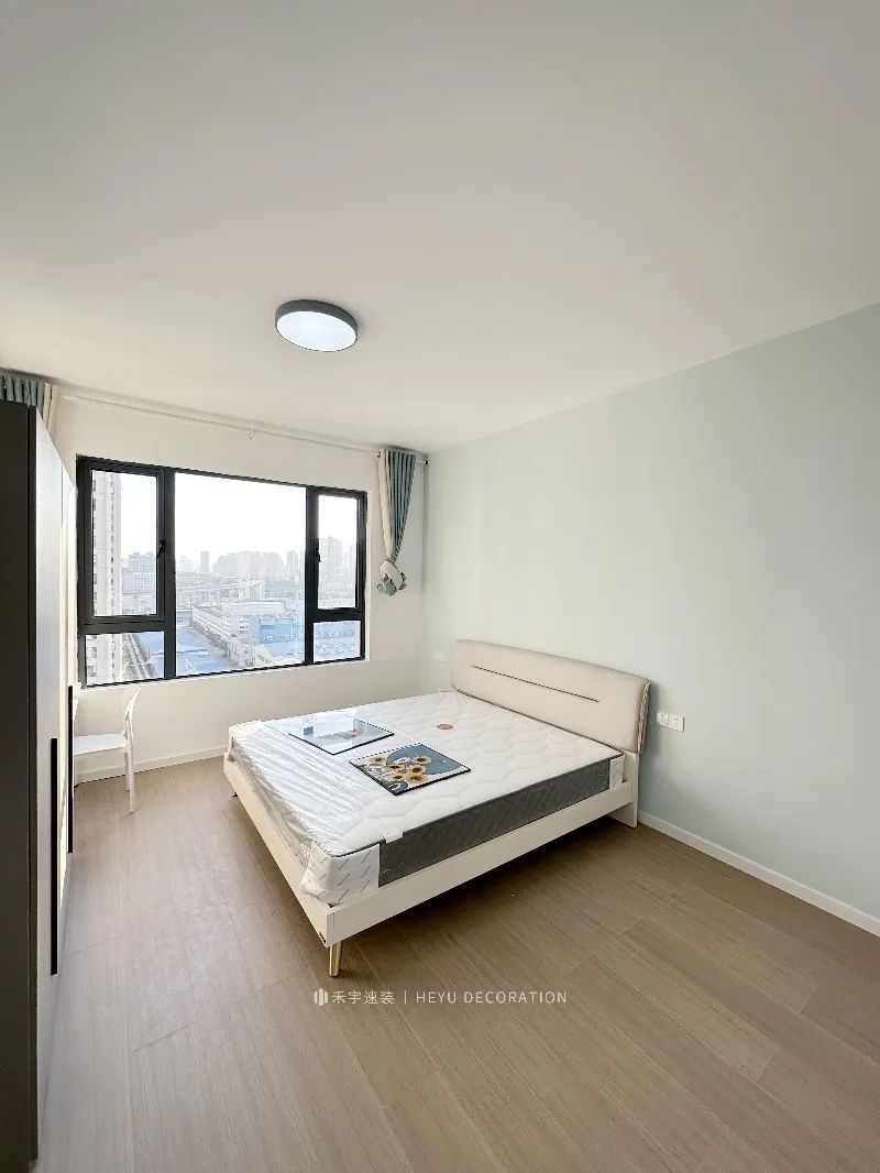 143㎡四房改五房简装出租房设计案例丨禾宇速装-16