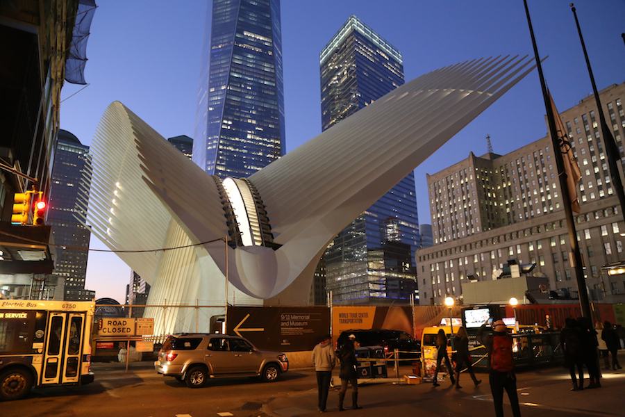 世界贸易中心交通枢纽（WTC transportation hub）丨美国曼哈顿丨Santiago Calatrava-33