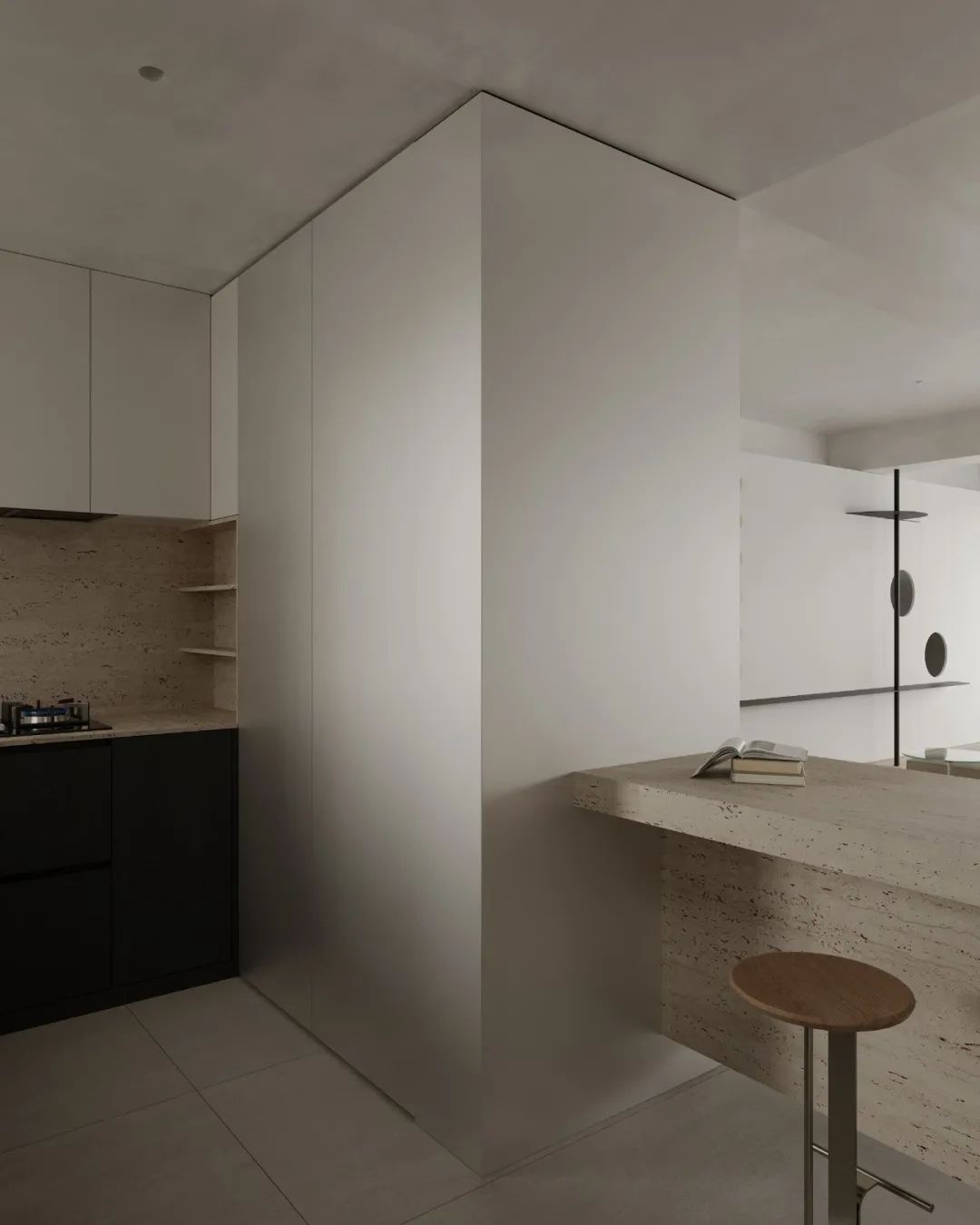 觅安 · 广西四室住宅设计丨中国广西丨隅间空间设计工作室-23