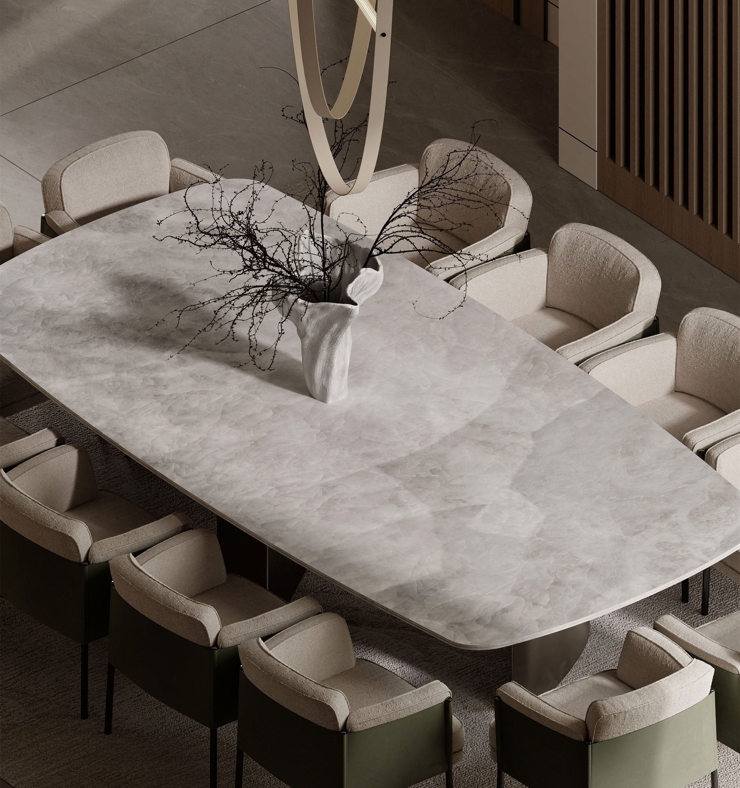 现代别墅近期渲染效果图丨神秘设计师-10