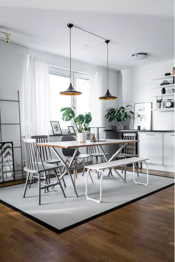 冬日灰湖，夏日蓝波 | 湖景公寓的 Scandinave 风设计-5