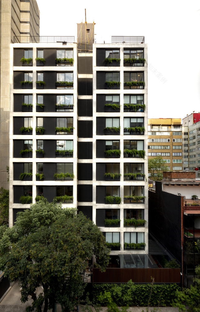 墨西哥城 BP 塔 · 开放,绿色,共享的生活空间-32