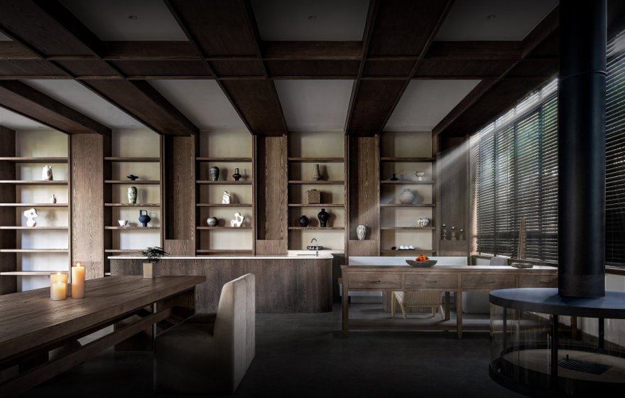 诗莉莉漫戈塔·天榕庄度假村丨中国黄山丨埂上设计-12