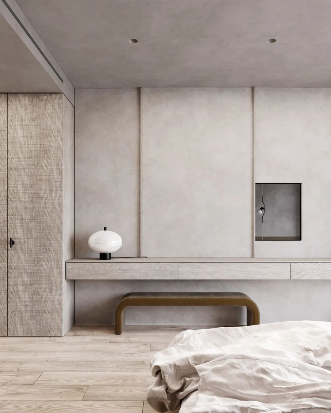 南京金地悦丰华样板间 | 卧室设计新思路-75