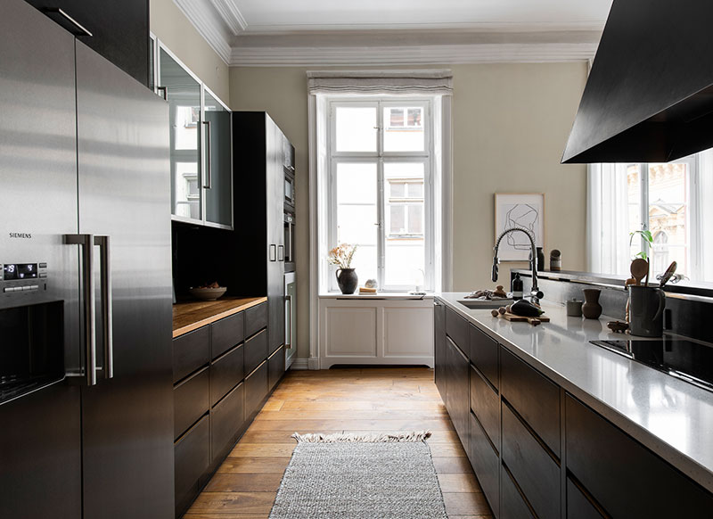 斯德哥尔摩历史古城中的时尚米色公寓-14