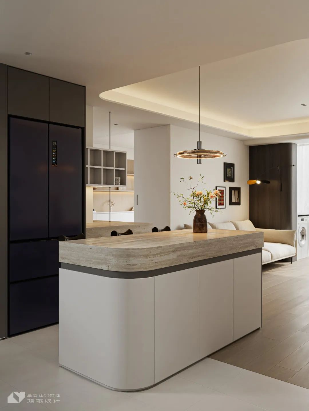 自然清新,功能优化的城市家居设计丨境相设计-10