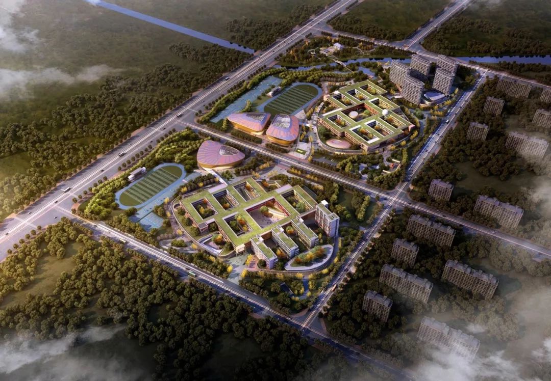 莆田一中“海、山、水”主题校园设计,呈现自然与人文融合之美-10