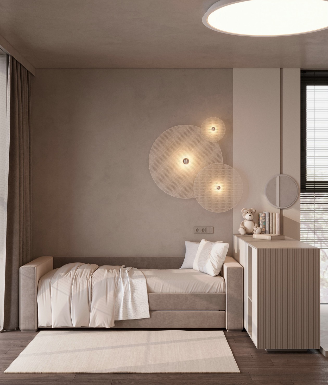 浅色系住宅设计 质朴的高级感！-8