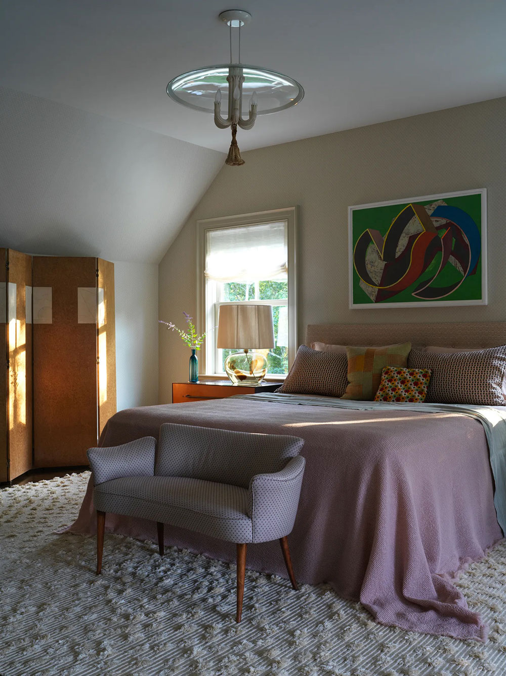 优雅传统的汉普顿风格住宅，有着有趣的色彩-10