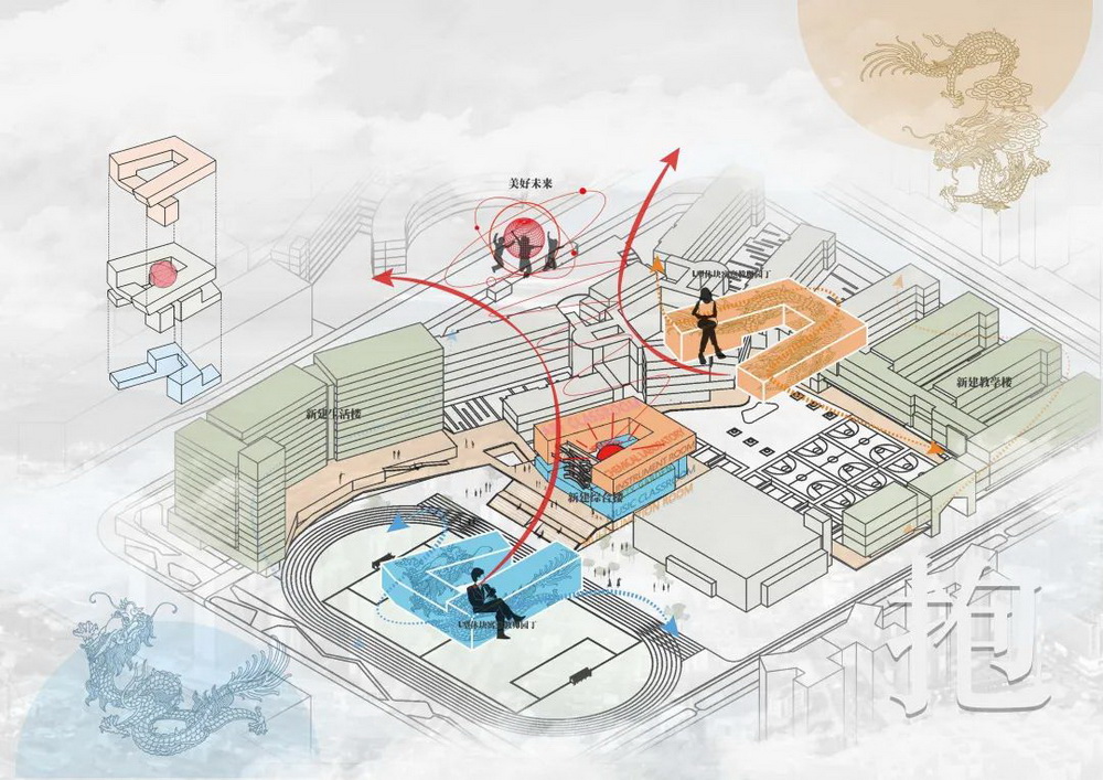 佛山龙江中学“一校一区”扩建工程丨中国佛山丨香港华艺设计顾问（深圳）有限公司-31