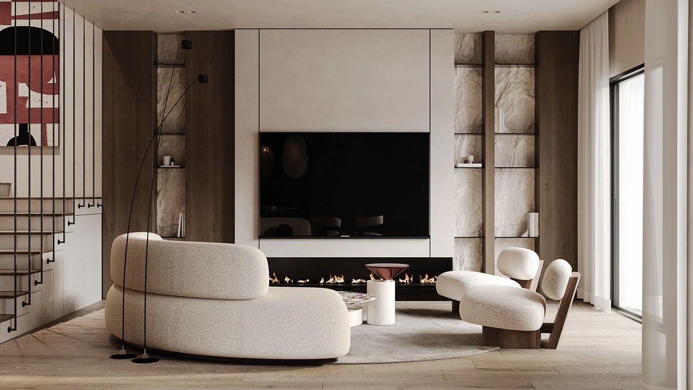 悬浮式电视背景墙设计-18