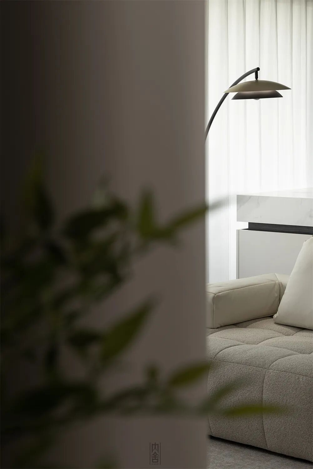 内舍软装丨125㎡现代风四室改两室，放大视野，实现储物自由！-22