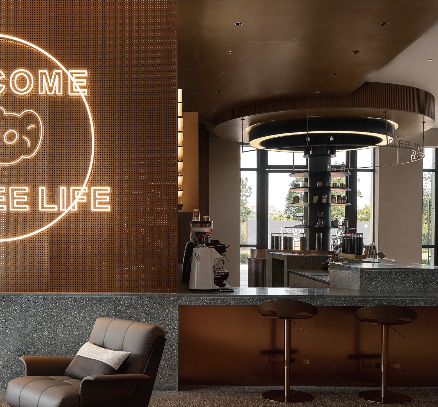 金茂碧桂园正荣府营销中心(大时代美学家·奇迹咖啡生活聚场)丨中国佛山丨PINKI品伊设计-49