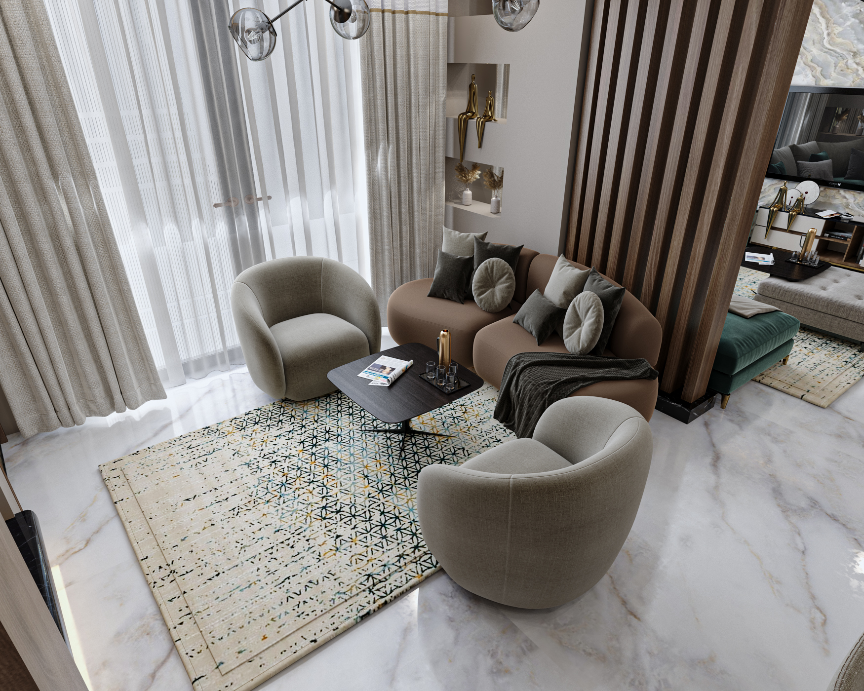 design villa mountin view-4