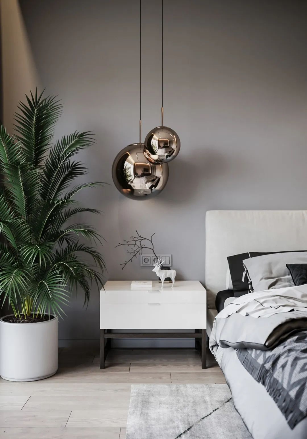 沉稳之魅——79 平米公寓低调奢华设计-11