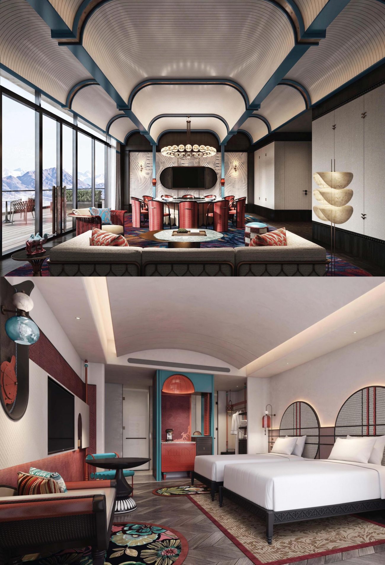 赛里木湖英迪格酒店丨中国新疆丨We Design-14