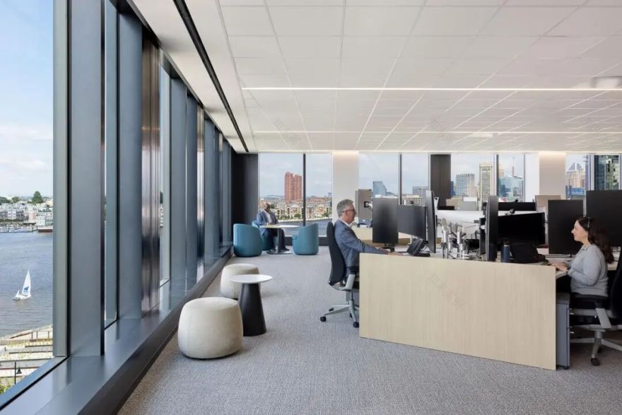 美国 T· Rowe Price 总部丨马里丨Gensler,KPF-33