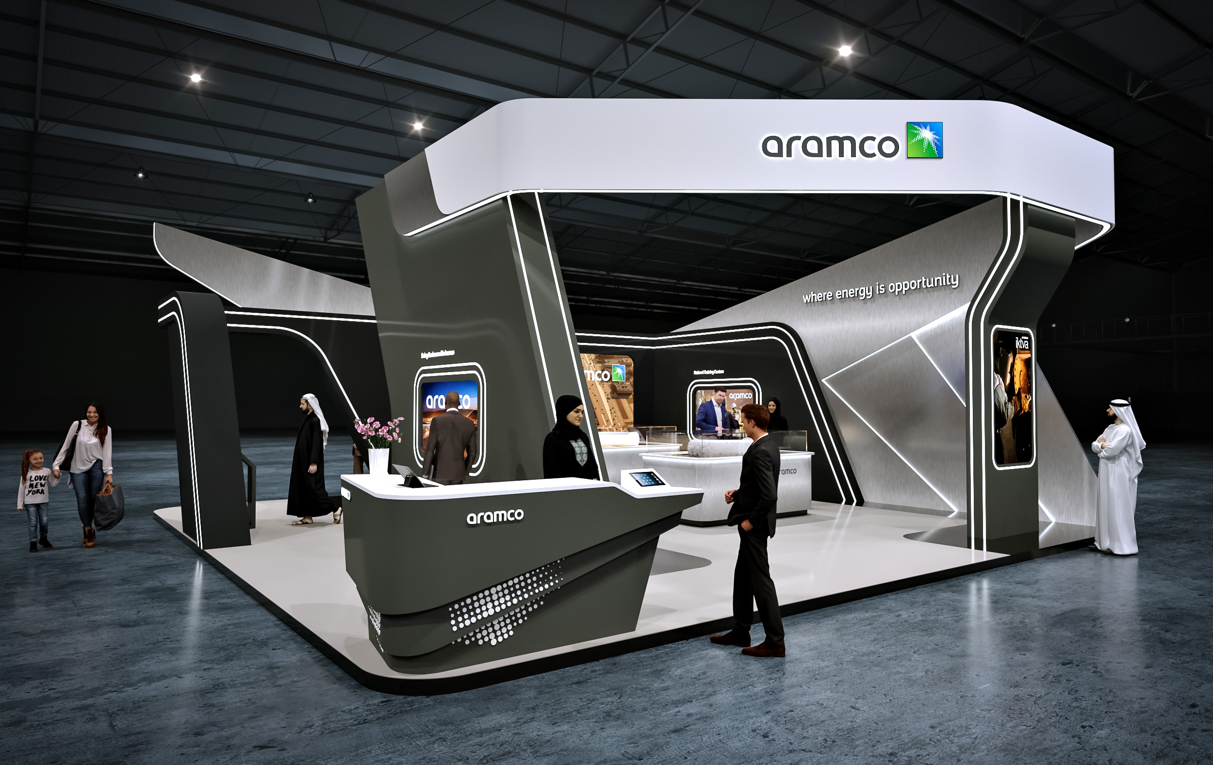ARAMCO Stand 10m x 10m-0