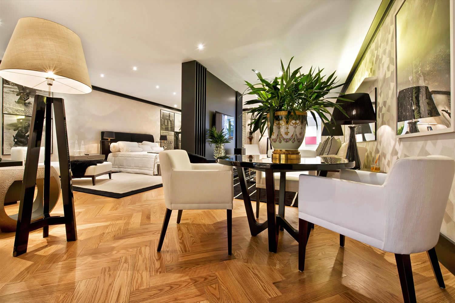 现代套房设计,Coco Chanel 风格公寓惊艳亮相-2