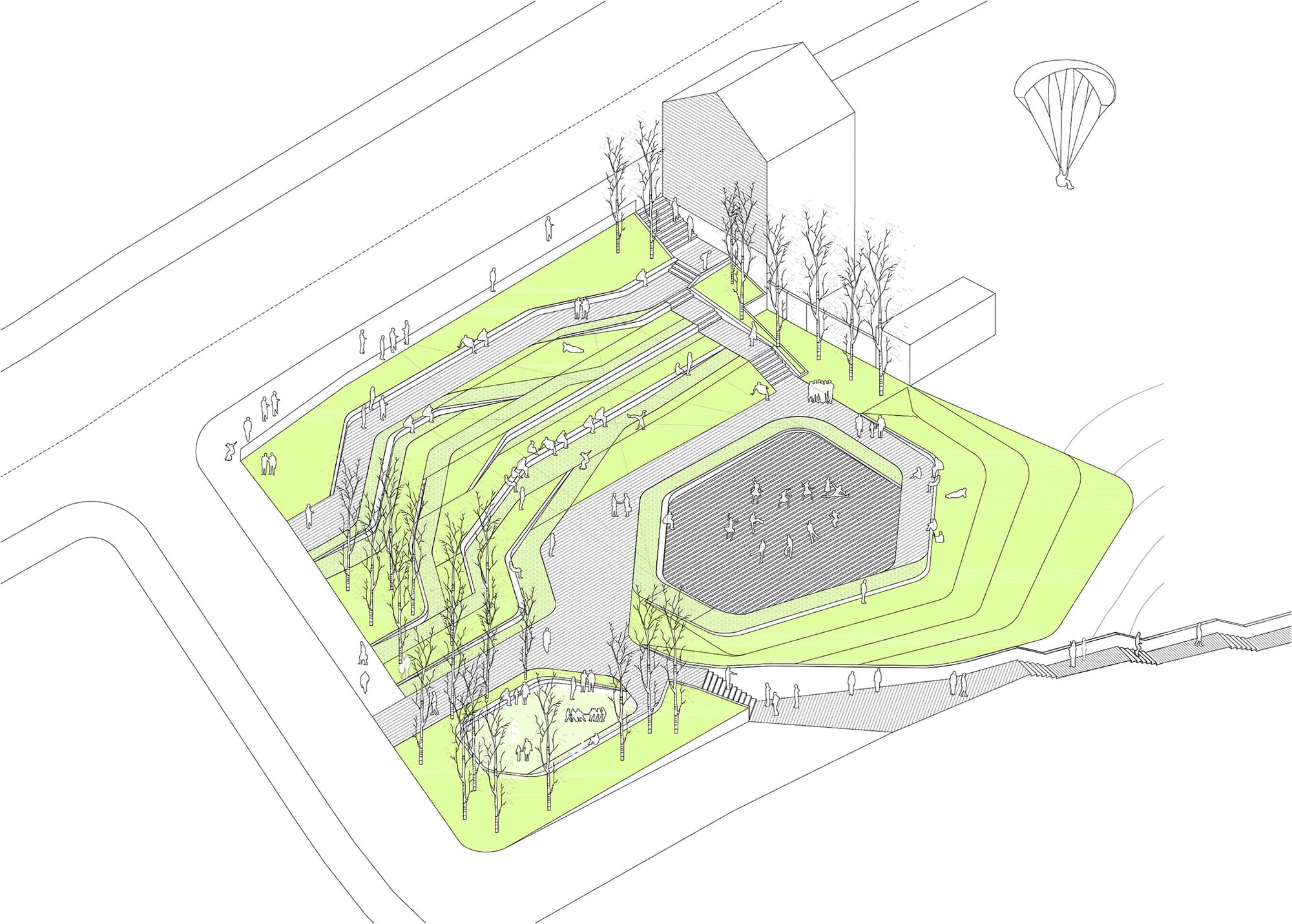 新的圣马丁德拉马尔广场（San Martín de la Mar Square）-17