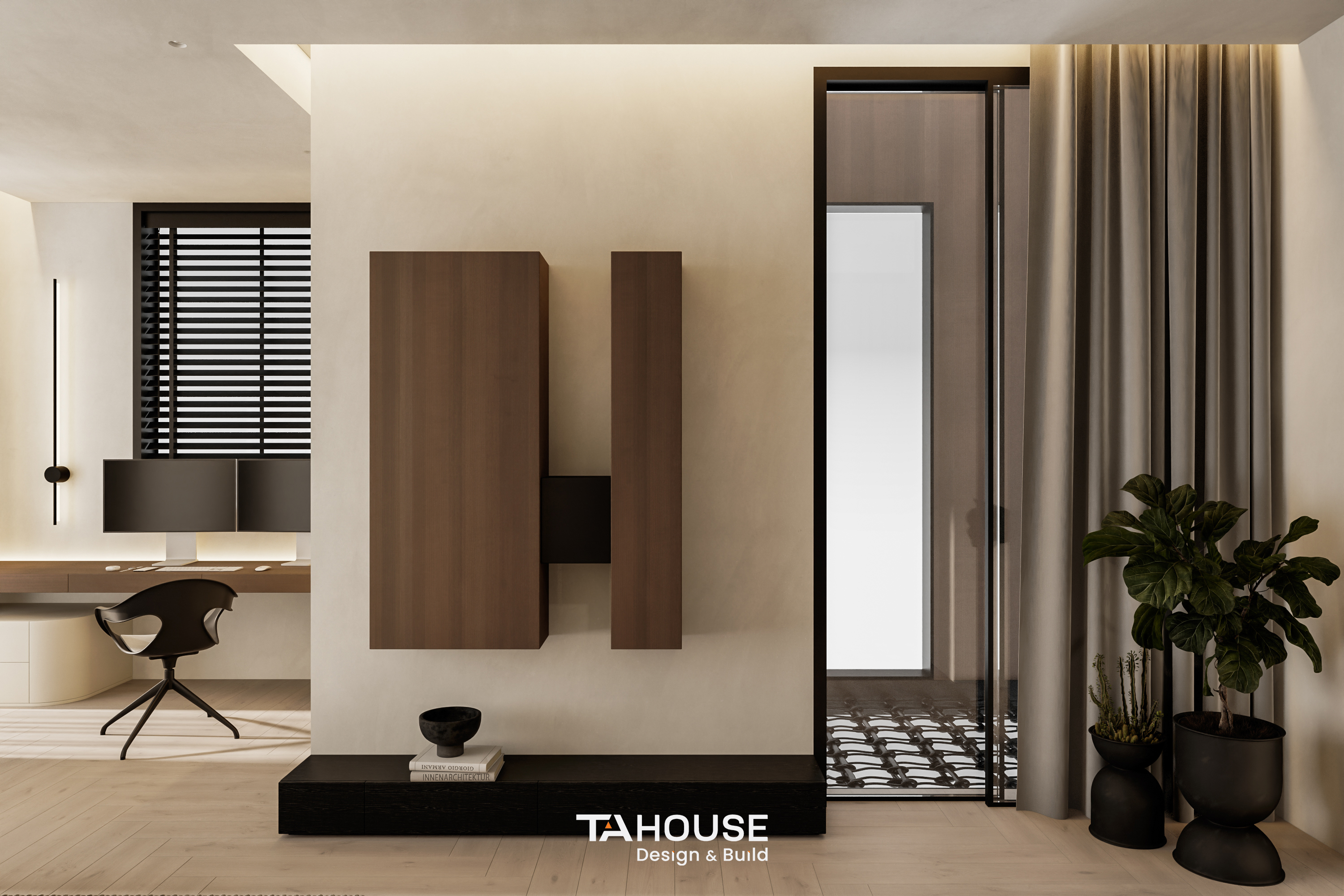 现代卧室  TA 住宅丨越南-5